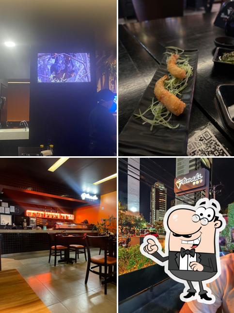 Veja imagens do interior do Temaki Fry