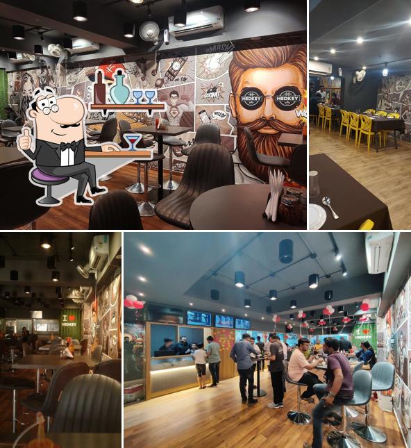 The interior of HEDKEY