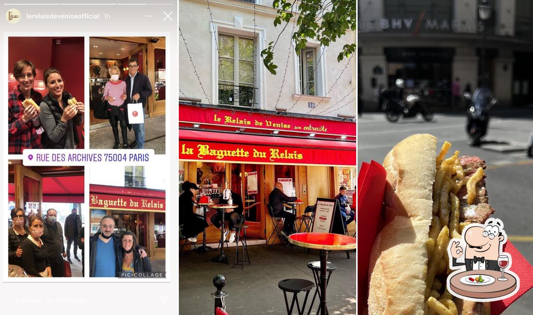 Plats à La Baguette du Relais