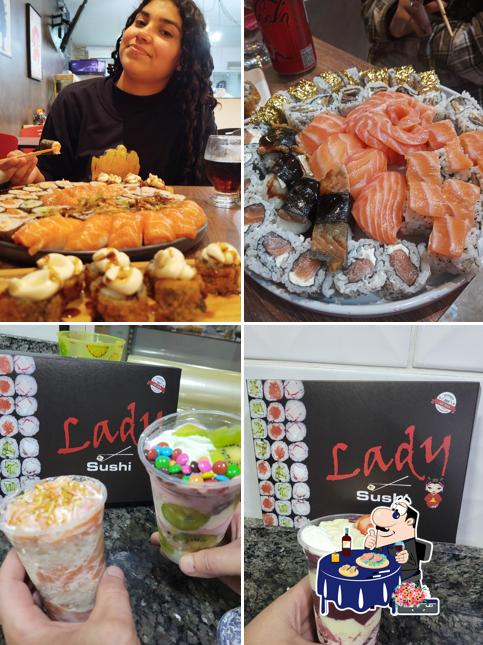 Sashimi em Lady Sushi