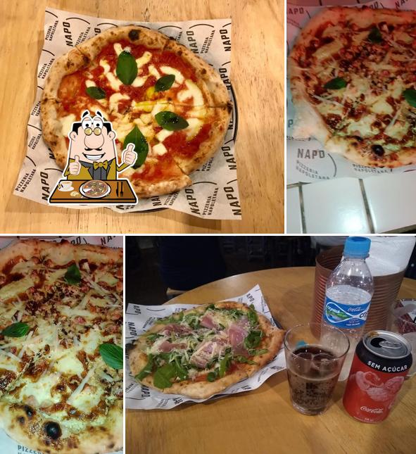 No Napo, você pode degustar pizza