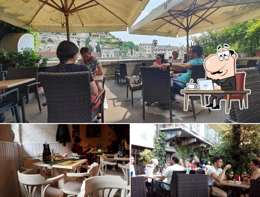 Gli interni di Cappa Café