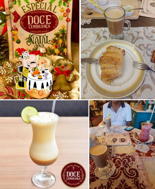 Comida em Café Doce Lembrança
