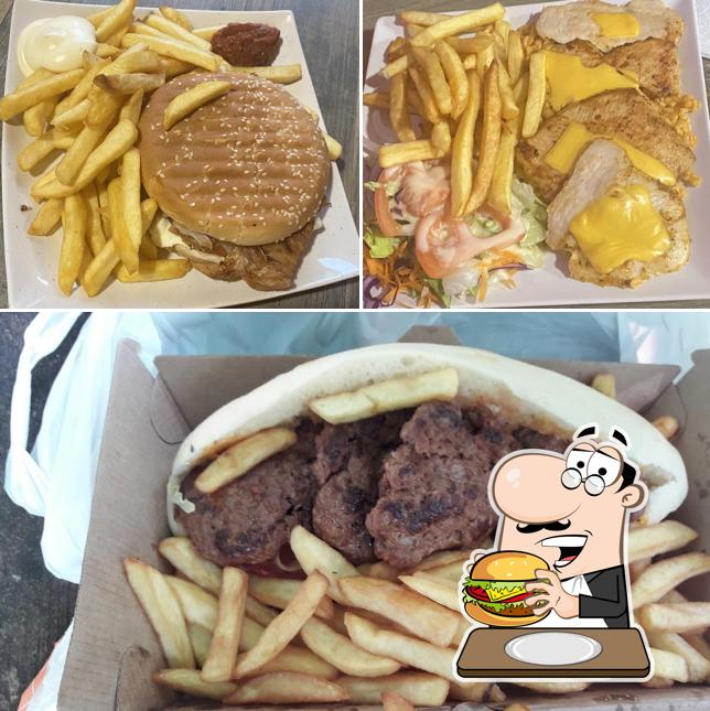 Prenez un hamburger à La rose de Sevran