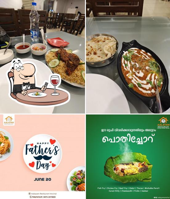 Meals at Aalayam Restaurant