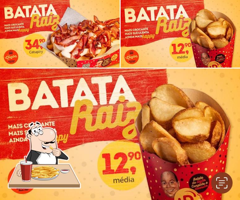 Batata frita em Digão Lanches