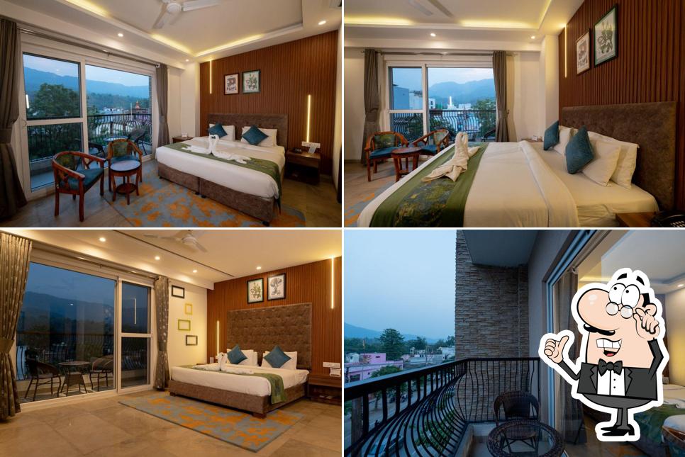 The interior of HOLYWATER Hotel by Ganga Kinare