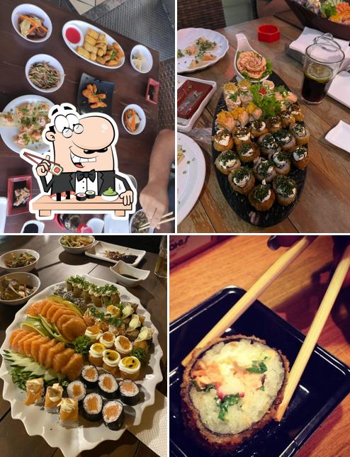 Presenteie-se com sushi no Hachi Japanese Food Rio Preto