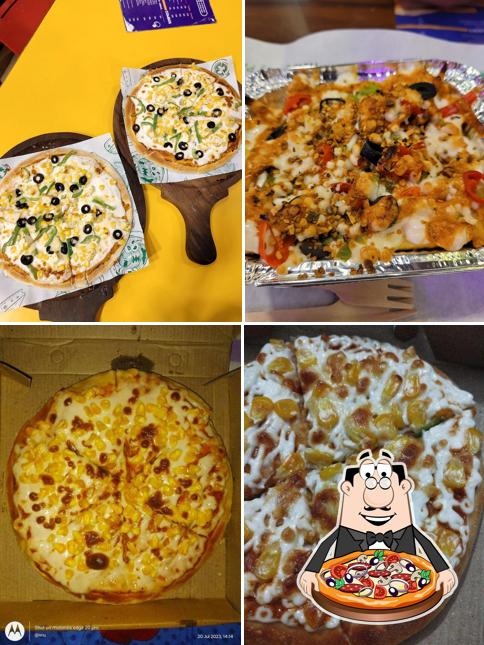 At Pizza Land, you can taste pizza