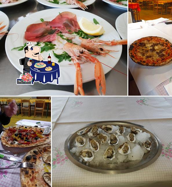 Sashimi al Pizzeria Iris