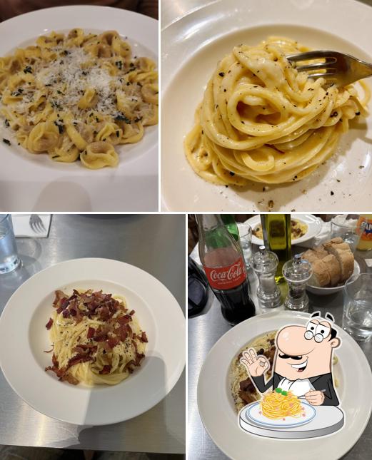Spaghetti alla carbonara al Mastro Tortello