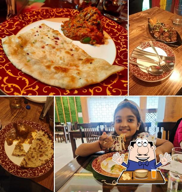 Food at Kanha's Highway Kitchen