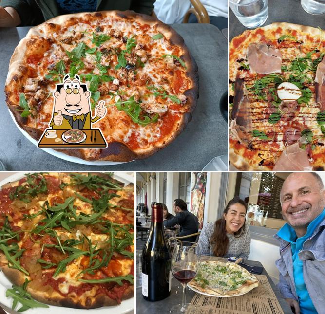 Choisissez différents types de pizzas