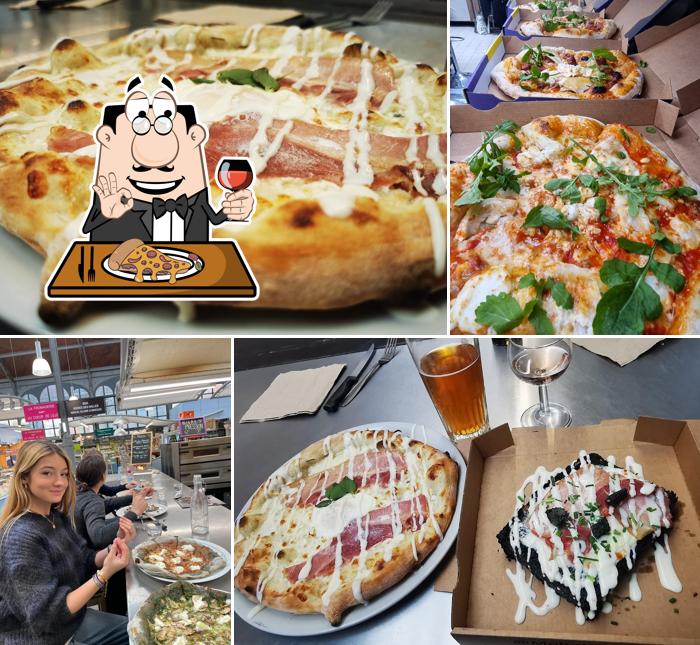 A Molto, vous pouvez prendre des pizzas