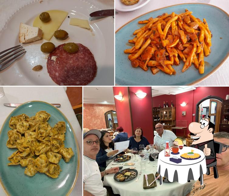Piatto di formaggi al Hotel Scrivano