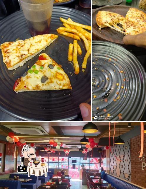 The restaurant's food and interior