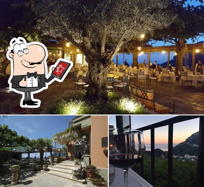La immagine di esterno e vino da Villa Maria