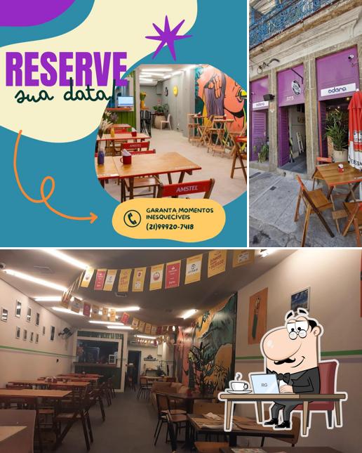 Veja imagens do interior do Odara Gastrobar Urbano