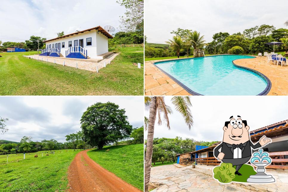 Descubra a área externa do Hotel Fazenda Serra da Irara
