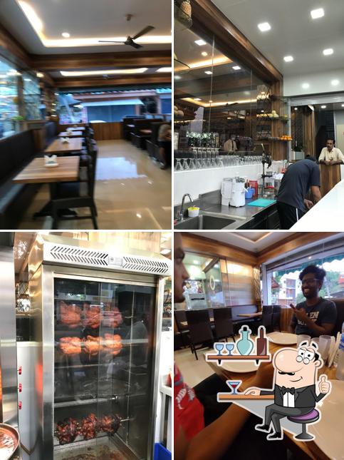 The interior of Lemon Three Restaurant - Dattagalli