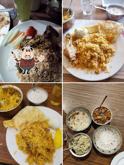 Food at Azad Restaurant at Over Bridge