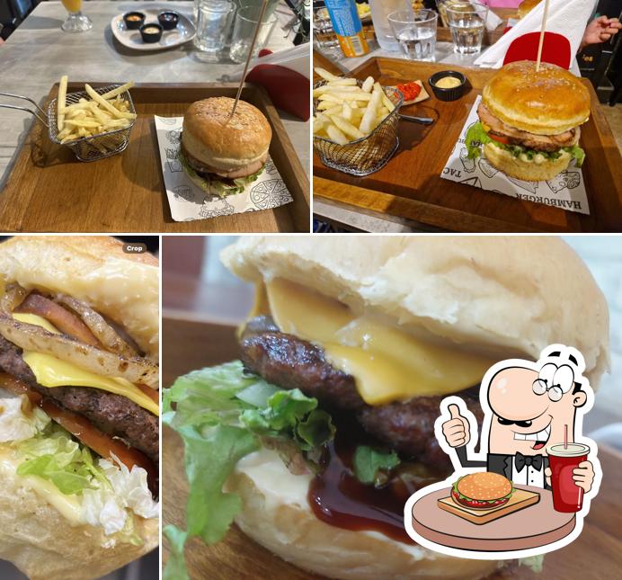 Dégustez l'un des hamburgers offert par Texas Grill