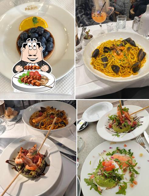 Plats à Café de Paris