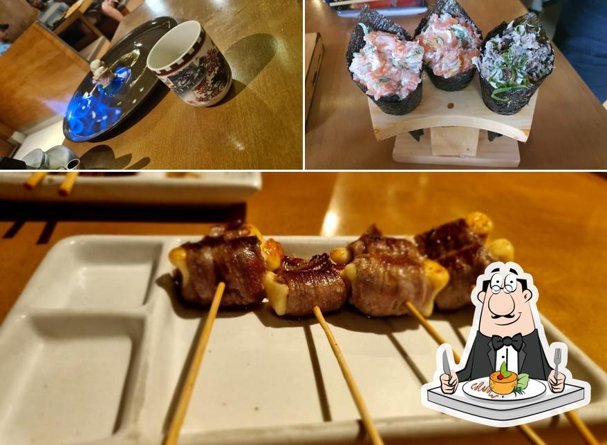 Platos en Nakazumy Sushi