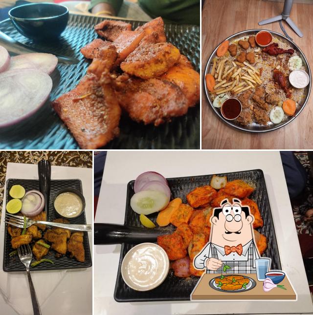 Chicken wings at Mandi. Com restaurant