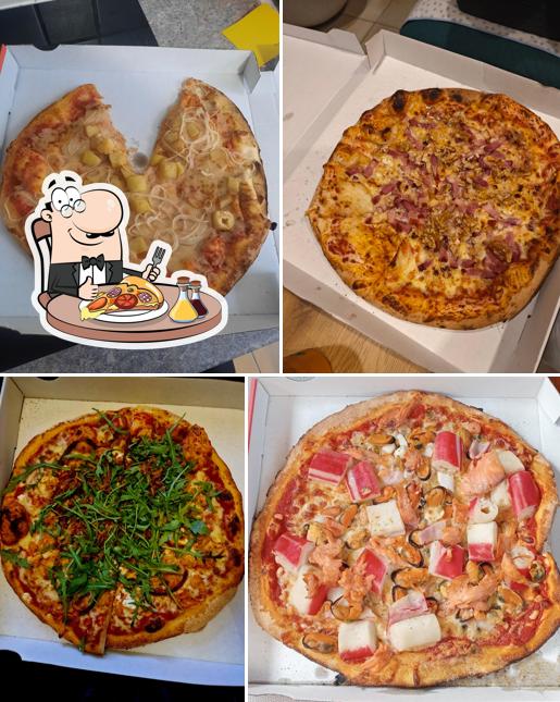 Essayez différents types de pizzas