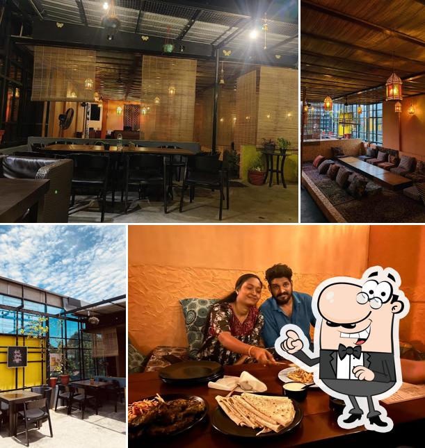 Check out how Qainaat The Rooftop Cafe looks inside