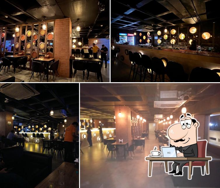 The interior of Only Bar Restaurant