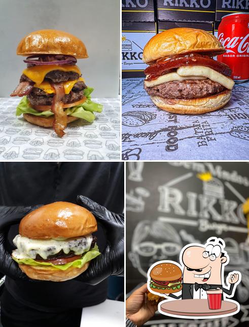 Rikko Burger serve uma variedade de opções para os amantes dos hambúrgueres