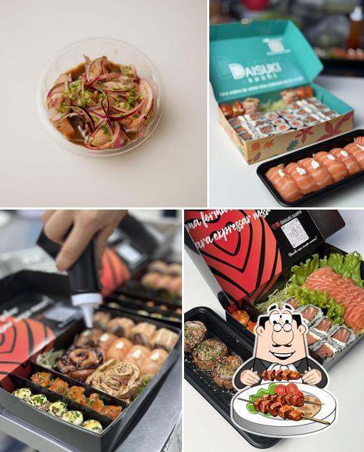 Comida em Daisuki Sushi