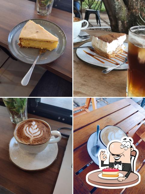 Bolo de queijo em BSB Coffee