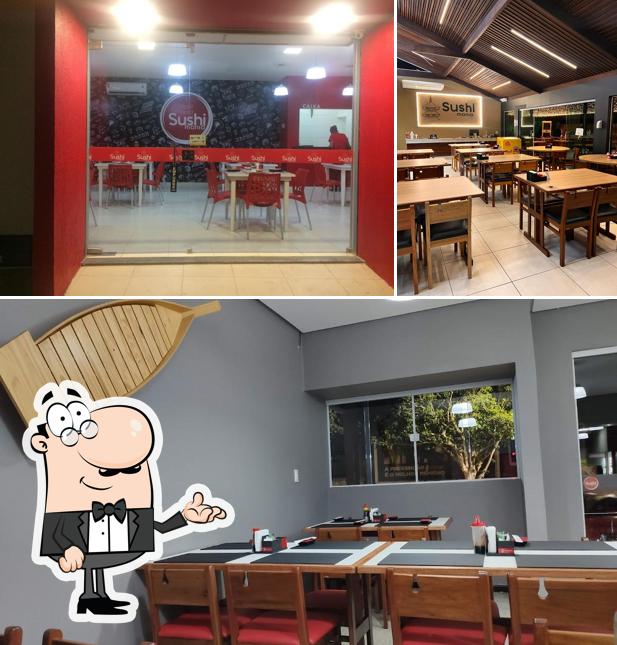 Veja imagens do interior do Sushi Mania Arapiraca