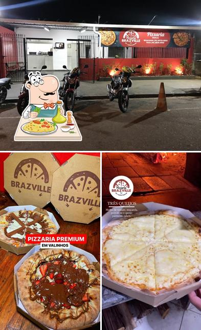 Platos en Pizzaria Brazville