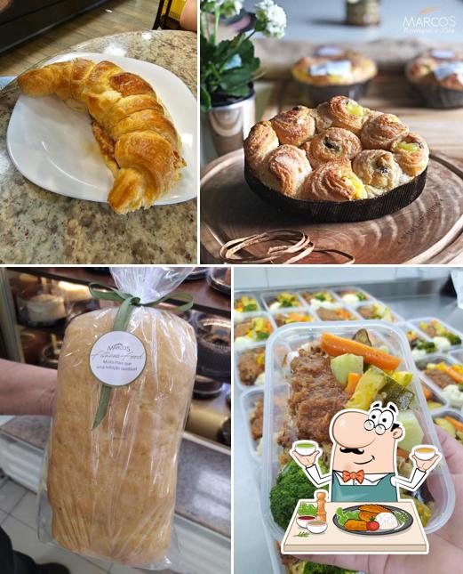 Comida em Marco's Boutique de Pão