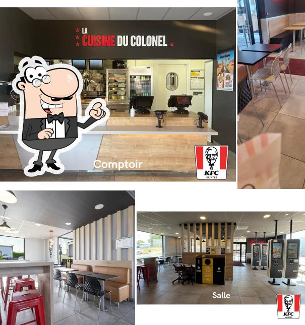 Découvrez l'intérieur de KFC Saintes