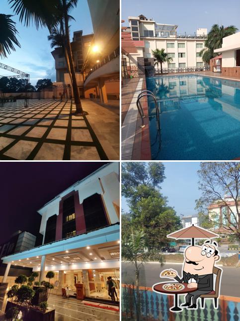 Enjoy the view outside Deepti Courtyard - Luxury Hotel in Rourkela