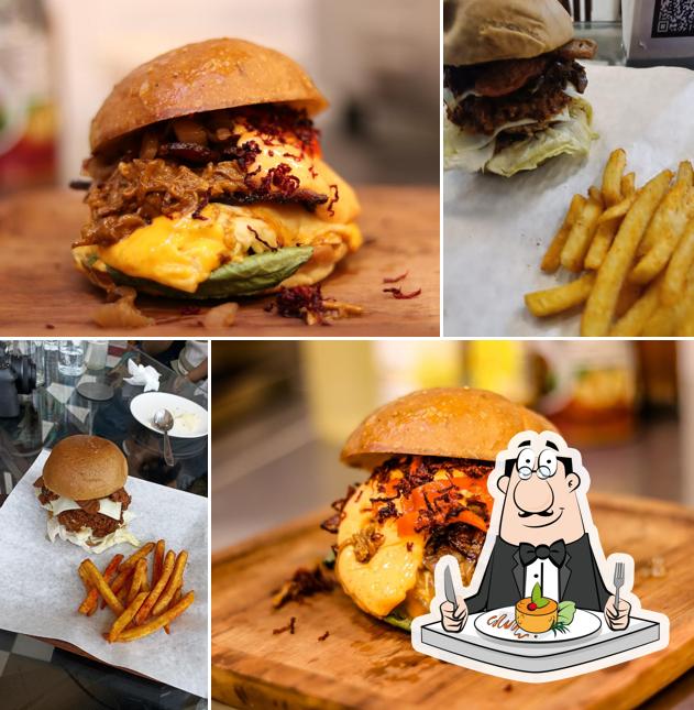 Pulled pork sandwich at Cuppa Redefined - Mysore's Neighbourhood Cafe & Restaurant