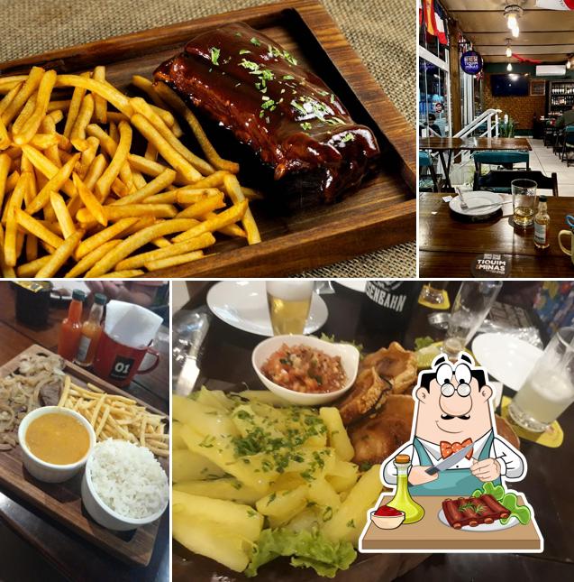 Costelas de porco em Cadiquim de Minas Restaurante + Petiscaria | Culinária Mineira