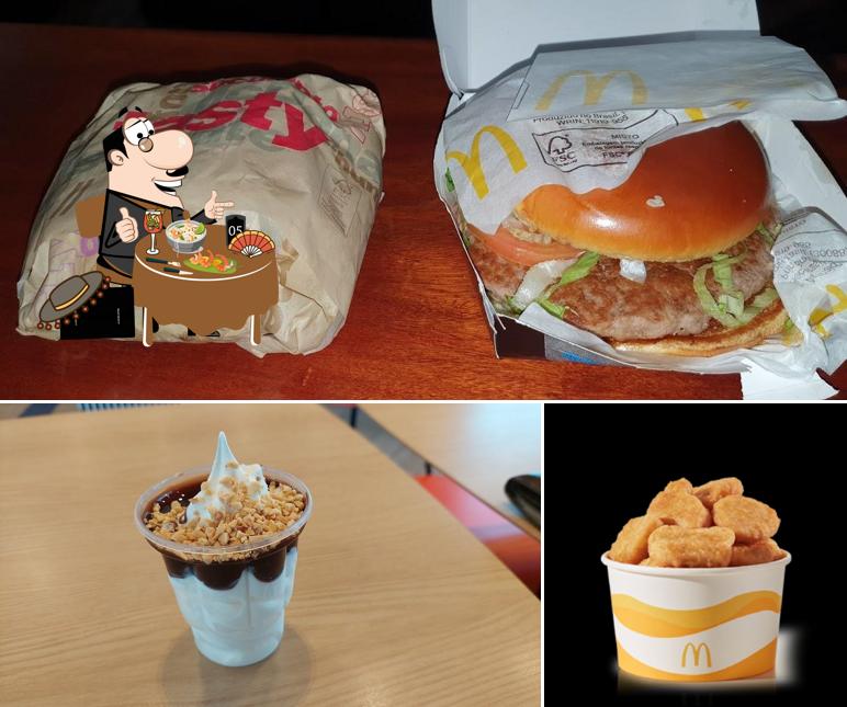 Mousse de chocolate em McDonald's