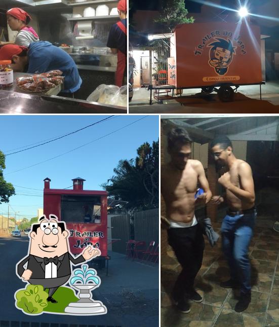 O exterior do Trailer do Japa