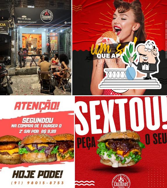 O exterior do Cabanos Burger