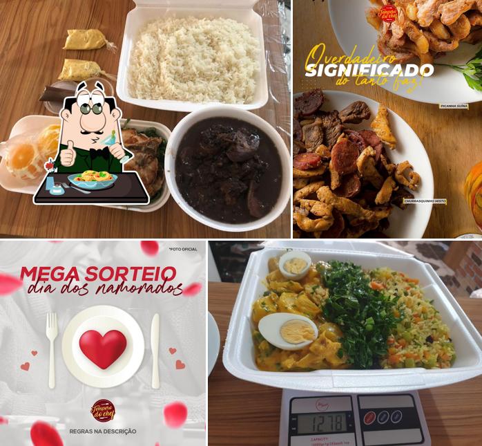 Comida em Temperinho do Cheff