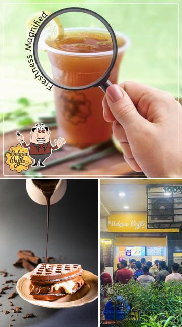 This is the photo depicting food and beverage at The Belgian Waffle Co