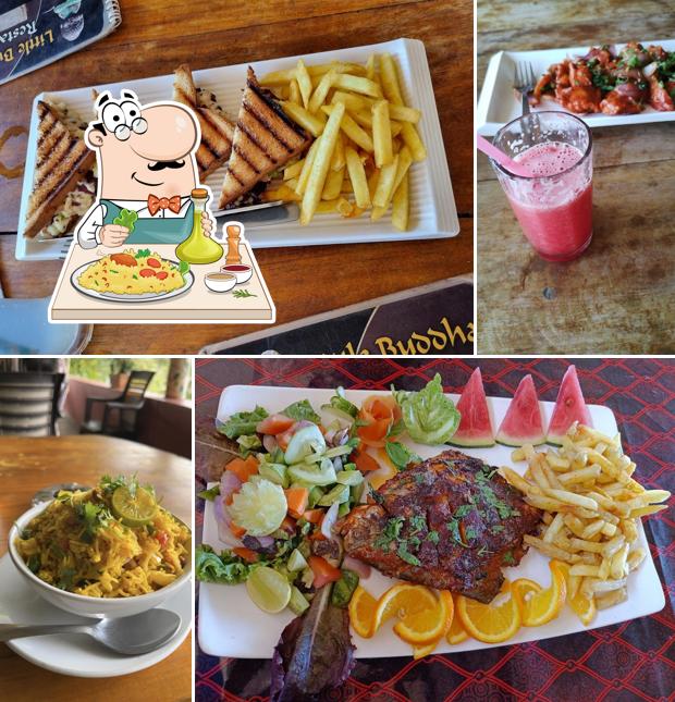 Food at Little Buddha Restaurant