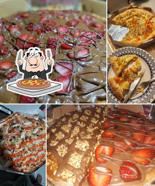 Peça diferentes estilos de pizza