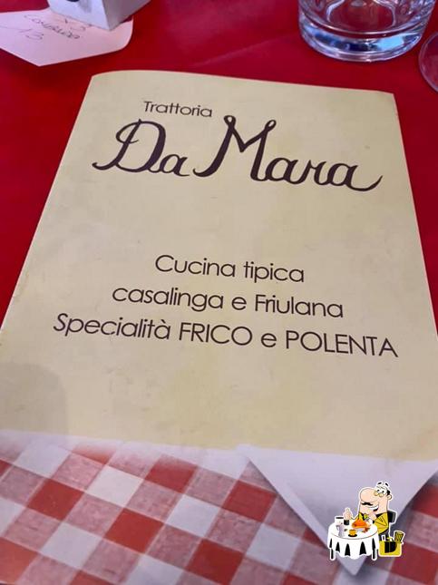 Platti al Trattoria Mara